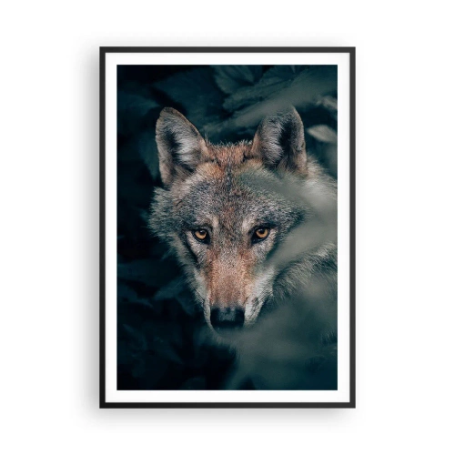 Plakat w czarnej ramie - Łowca - 70x100 cm