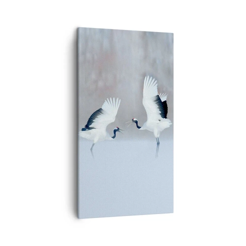 Obraz na płótnie - Taniec we mgle - 45x80 cm