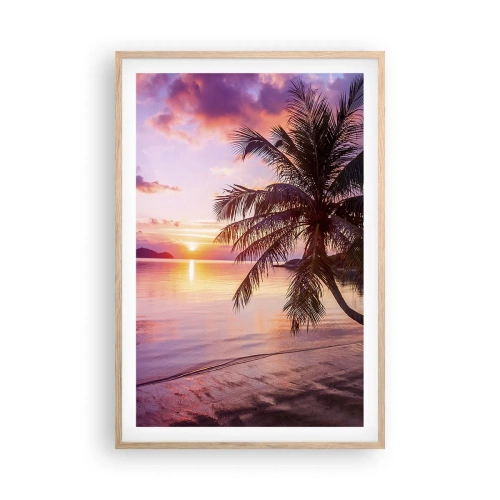 Plakat w ramie jasny dąb - Błogość aż po horyzont - 61x91 cm