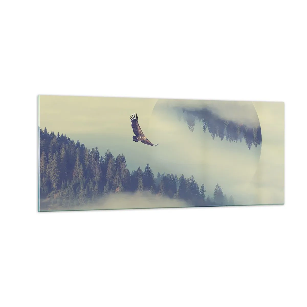 Obraz na szkle - Widziałam orła cień - 100x40 cm