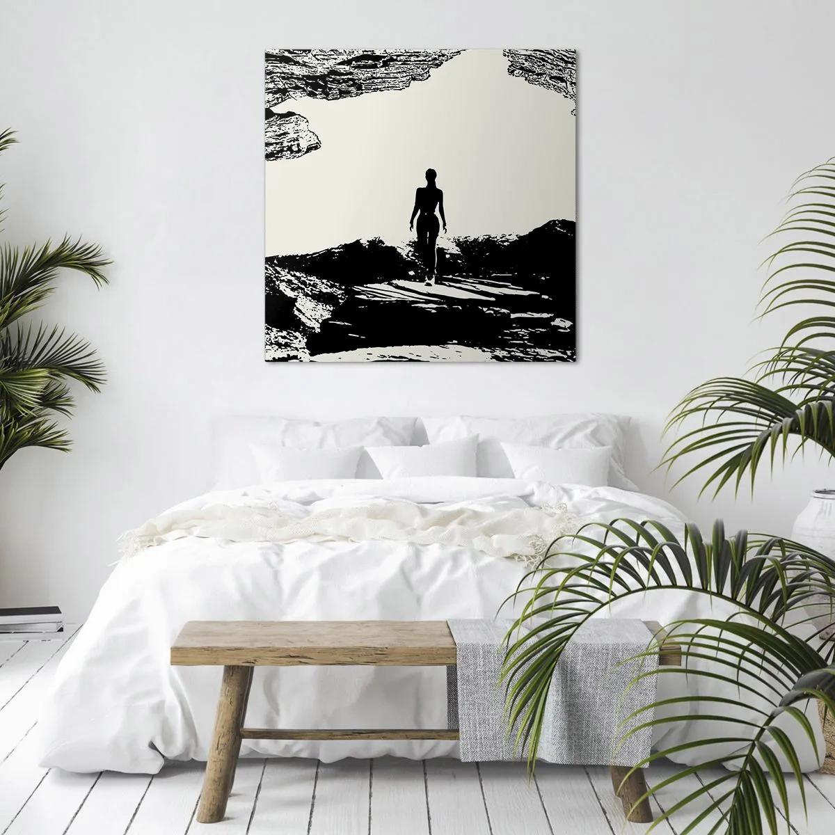 Obraz na płótnie - Nowe spojrzenie - 60x60 cm