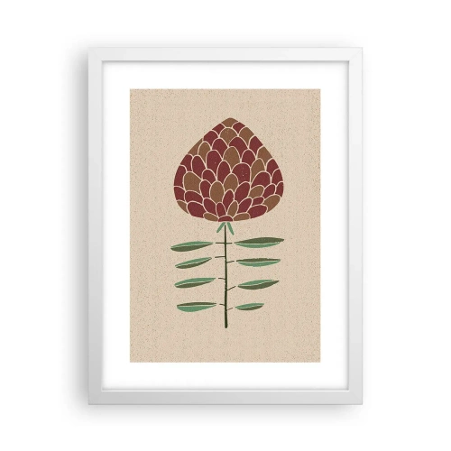 Plakat w białej ramie - Jak wielka szycha - 30x40 cm