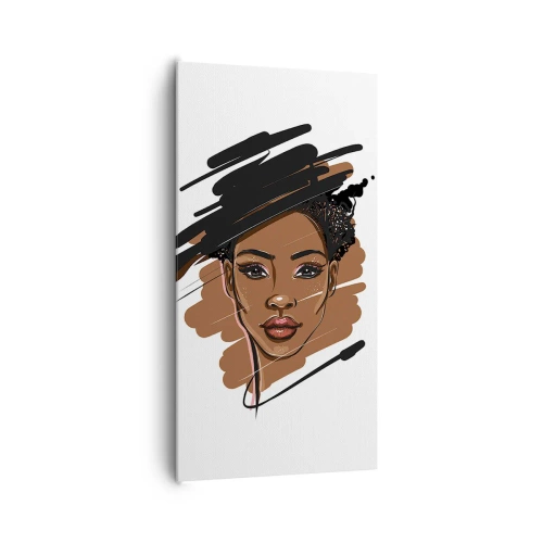 Obraz na płótnie - Słodka jak czekolada - 65x120 cm