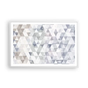 Plakat w białej ramie - W rytmie na trzy - 91x61 cm