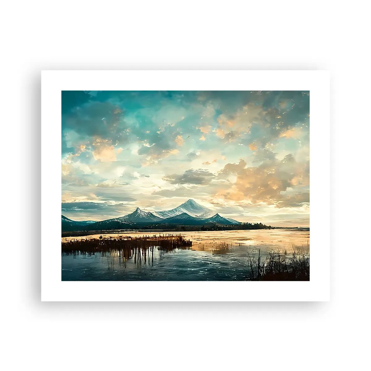 Plakat - Pod opieką nieba - 50x40 cm