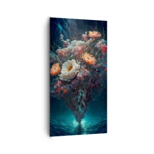 Obraz na płótnie - Dziwny ogród - 65x120 cm