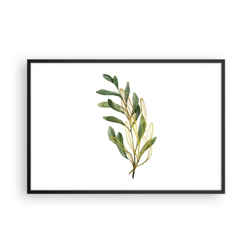 Plakat w czarnej ramie - Wszystko co dobre - 91x61 cm