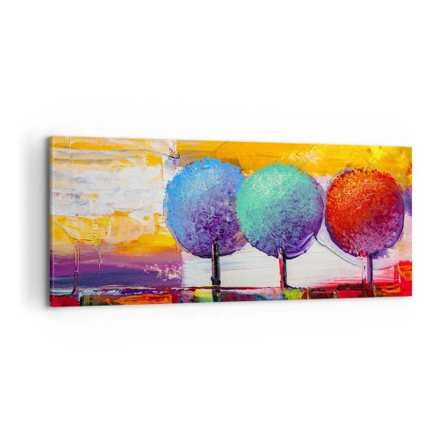 Obraz na płótnie - Do trzech razy sztuka - 100x40 cm