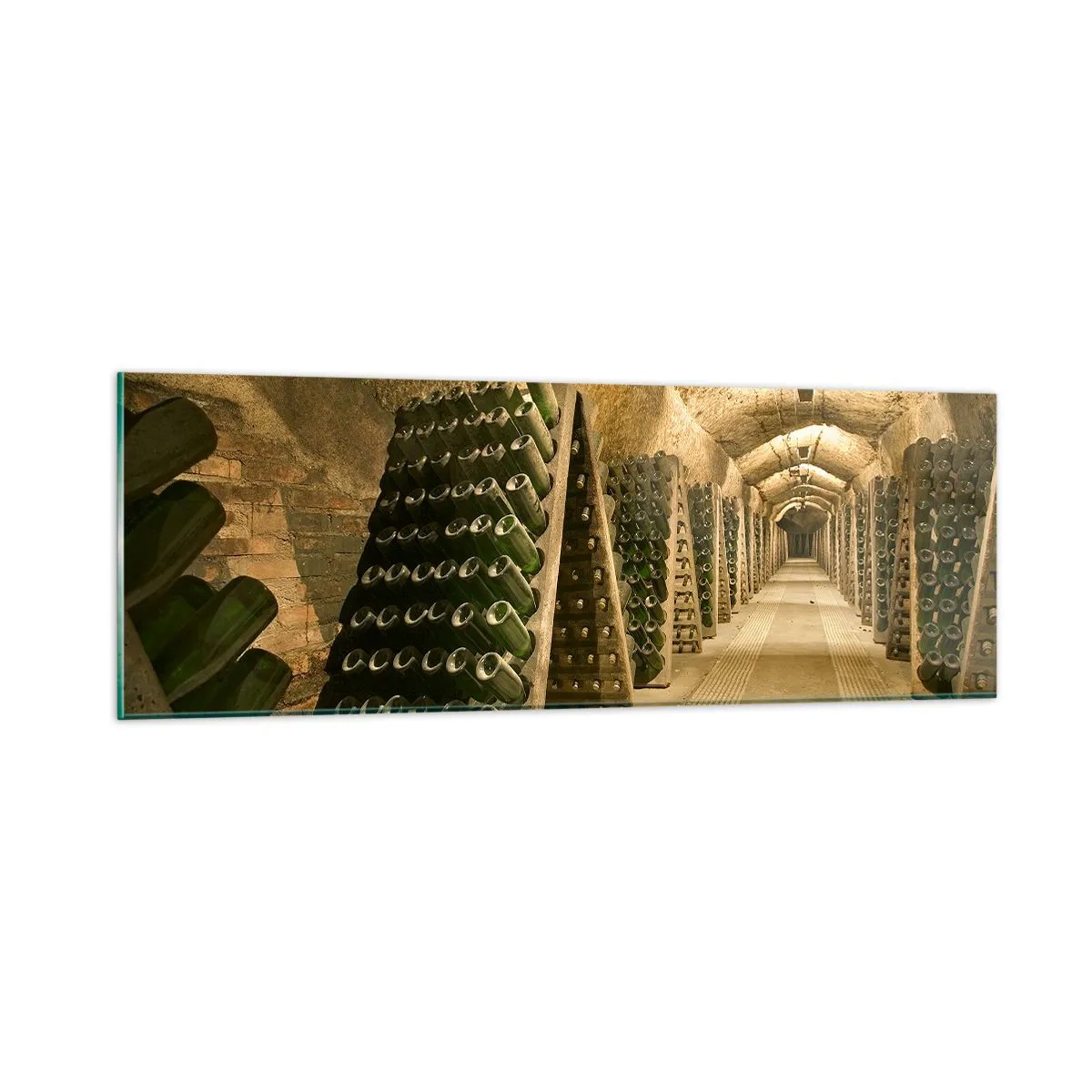 Obraz na szkle - Narodziny smaku - 90x30 cm