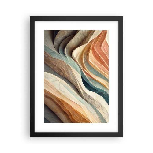 Plakat w czarnej ramie - Chwila przed zmianą - 30x40 cm