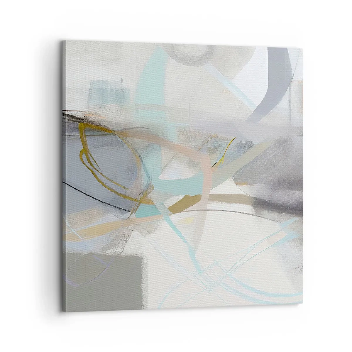 Obraz na płótnie - Abstrakcja zamglona - 60x60 cm