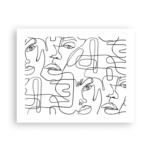 Plakat - W splątanych emocjach - 50x40 cm