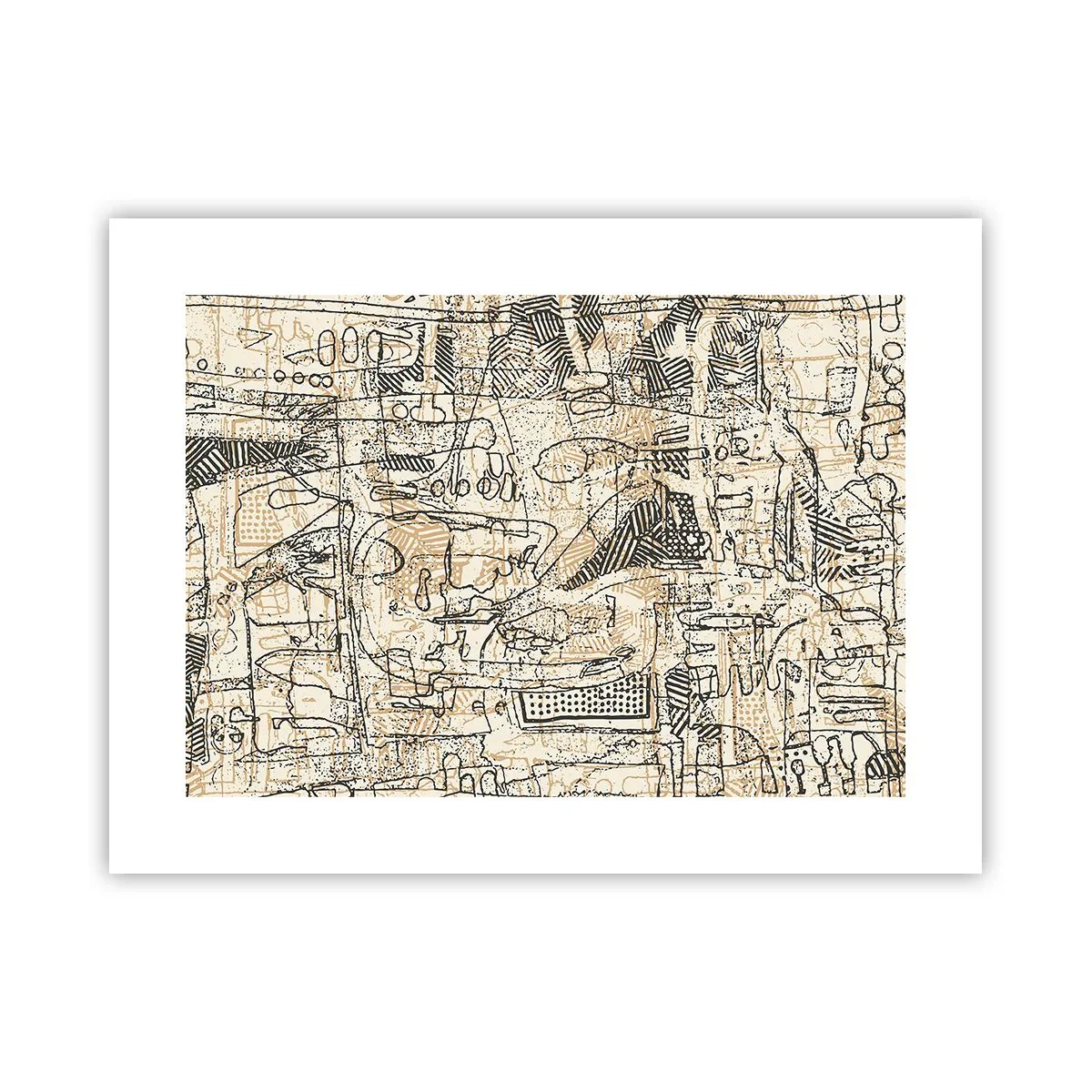 Plakat - Czeka na rozszyfrowanie - 40x30 cm