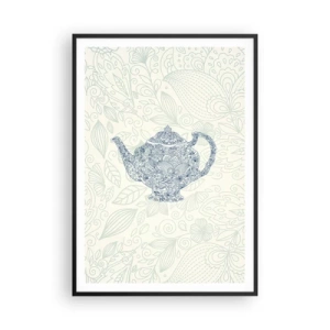Plakat w czarnej ramie - Herbaty czar - 70x100 cm