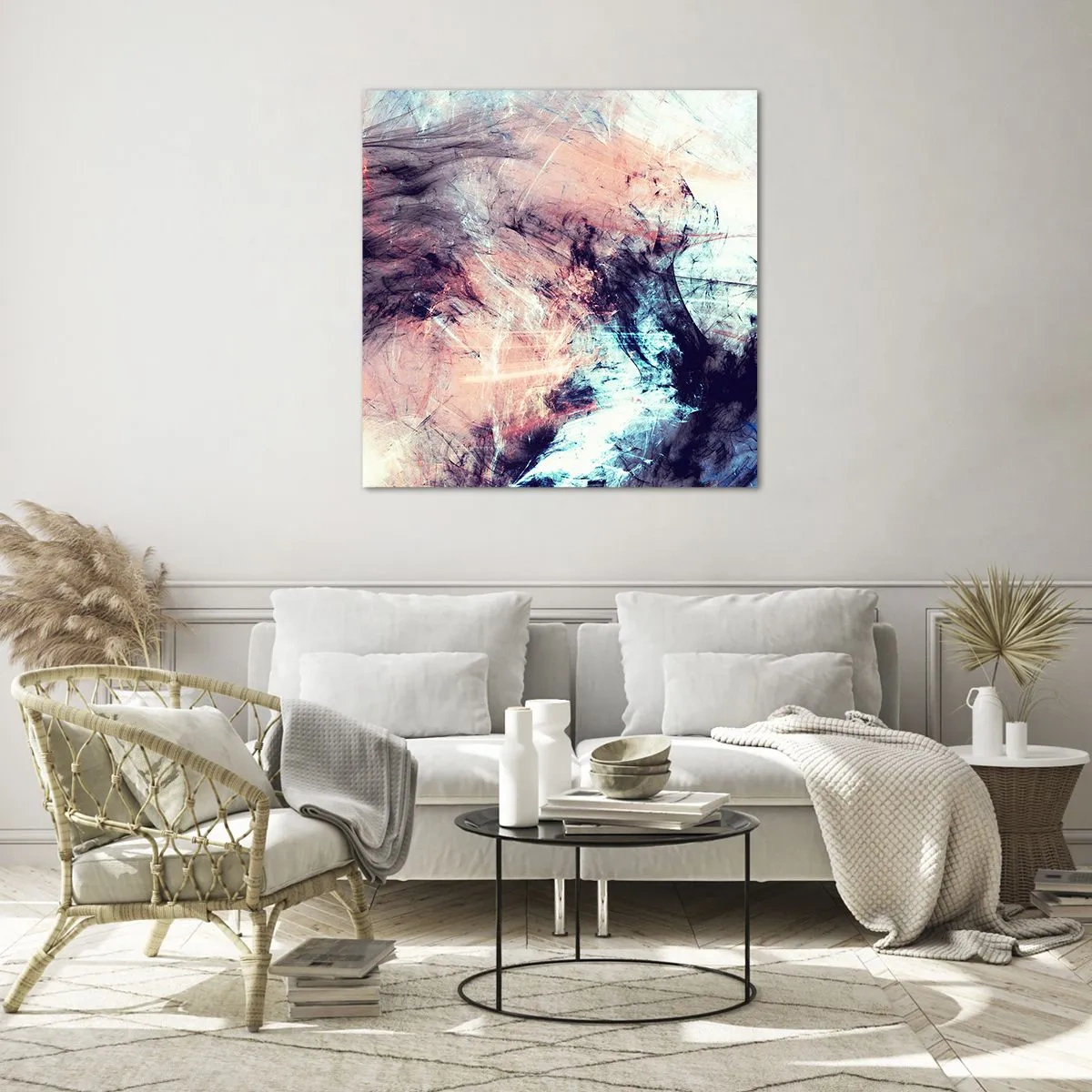 Obraz na szkle - Poczuj wiatr - 50x50 cm