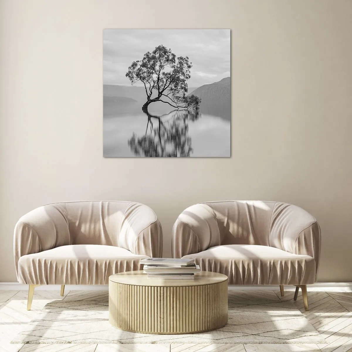 Obraz na szkle - Jest taki kraj - 50x50 cm