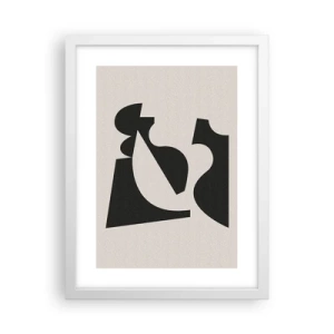 Plakat w białej ramie - Do samodzielnego składania - 30x40 cm