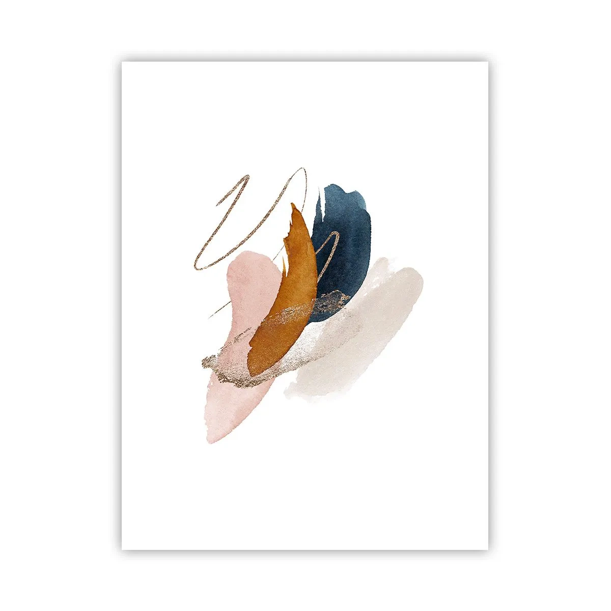 Plakat - Kompozycja uskrzydlona - 30x40 cm