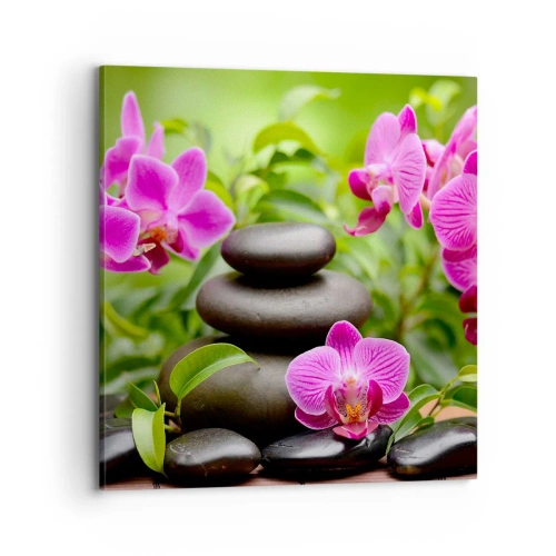 Obraz na płótnie - Piramida spokoju - 70x70 cm