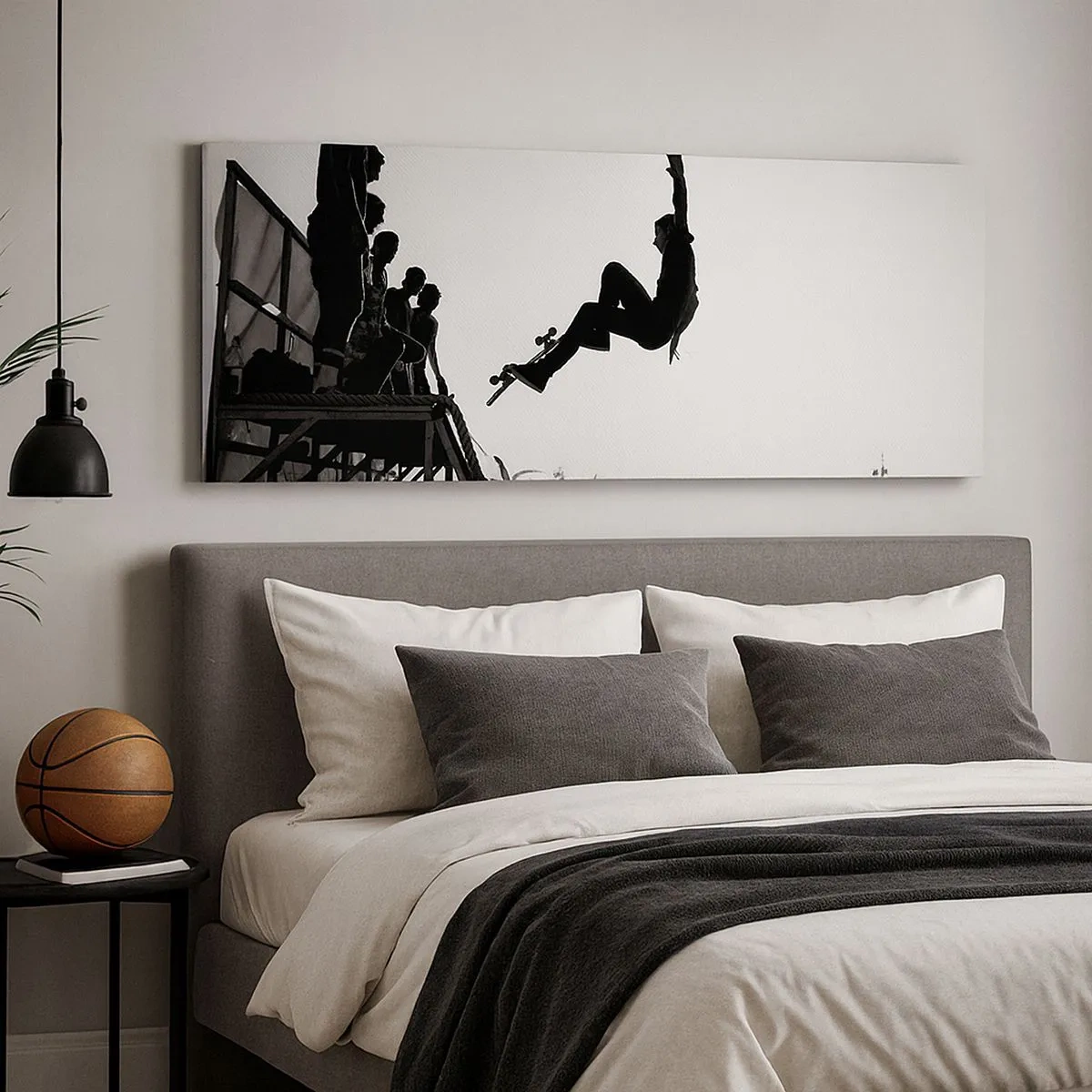 Obraz na płótnie - Bohaterowie i widzowie - 100x40 cm