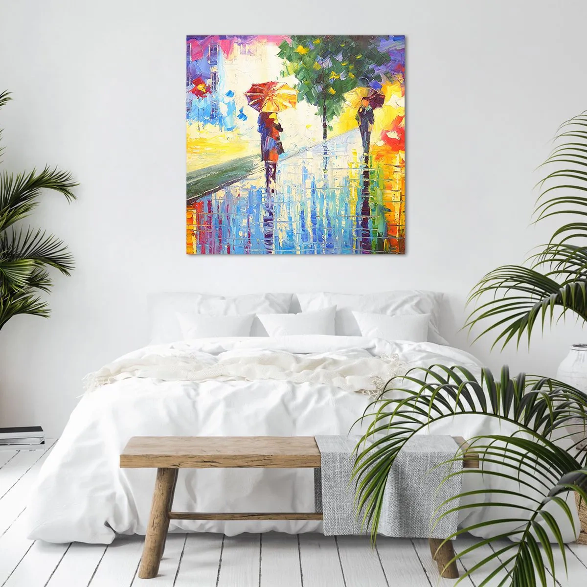 Obraz na płótnie - I wszystko jasne - 60x60 cm
