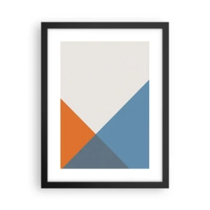 Plakat w czarnej ramie - Pod kątem… - 30x40 cm