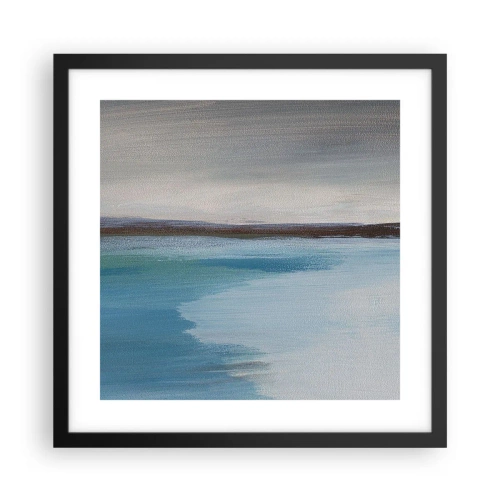 Plakat w czarnej ramie - Pejzaż horyzontalny - 40x40 cm
