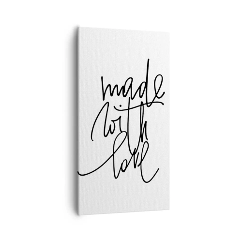 Obraz na płótnie - Najlepsza marka - 55x100 cm