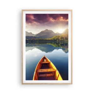 Plakat w ramie jasny dąb - Nic przeciw naturze - 61x91 cm
