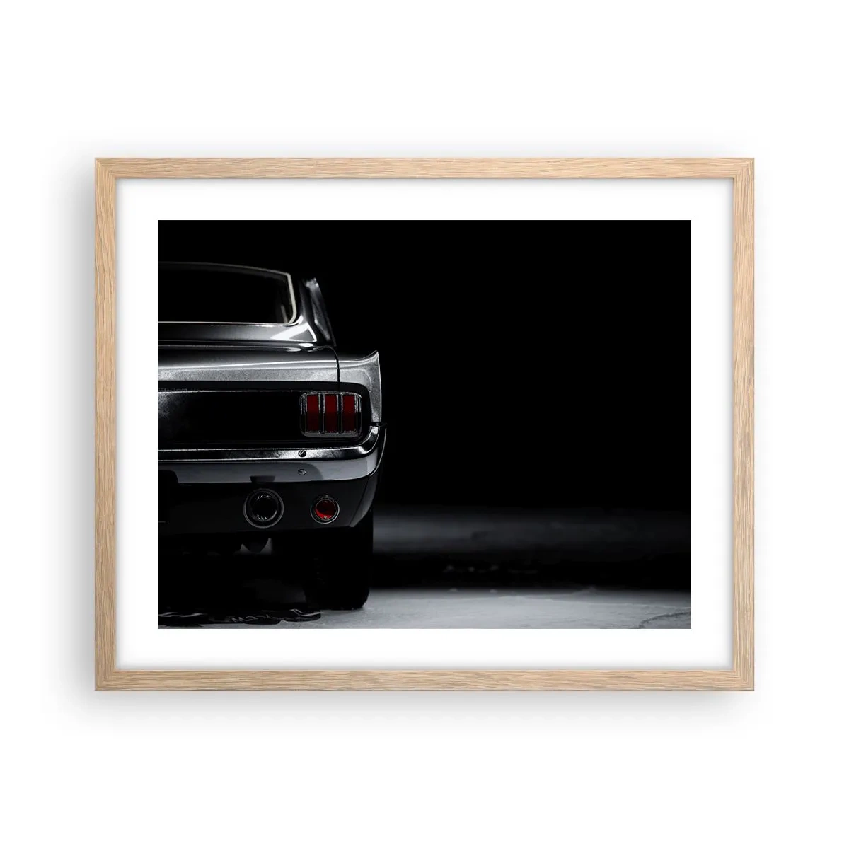 Plakat w ramie jasny dąb - Czar klasyki - 50x40 cm