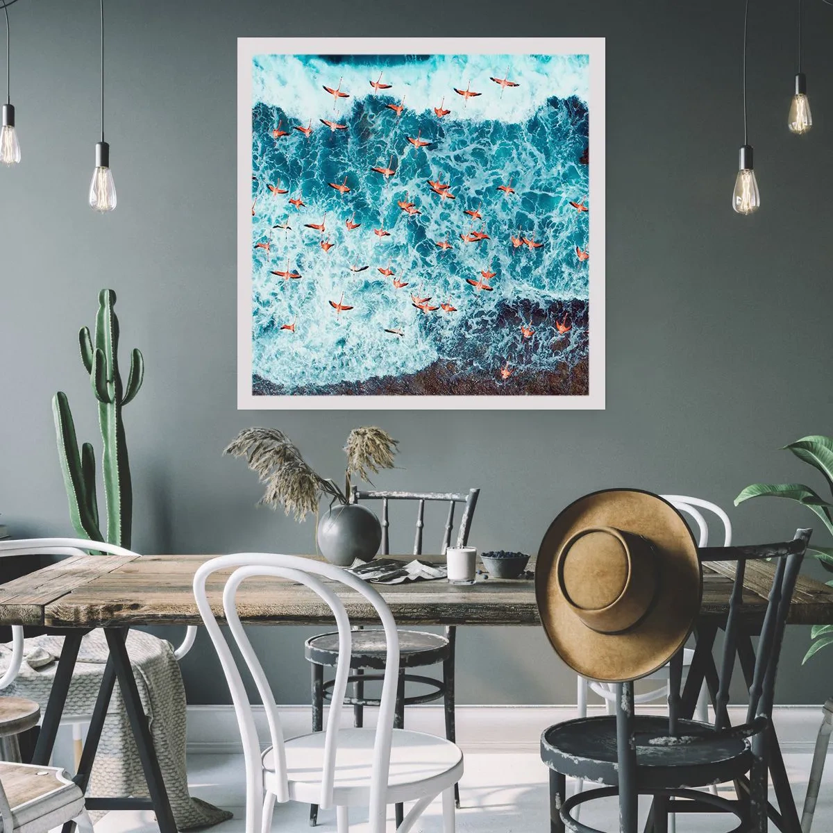 Plakat - Nadmorska parada - 30x30 cm