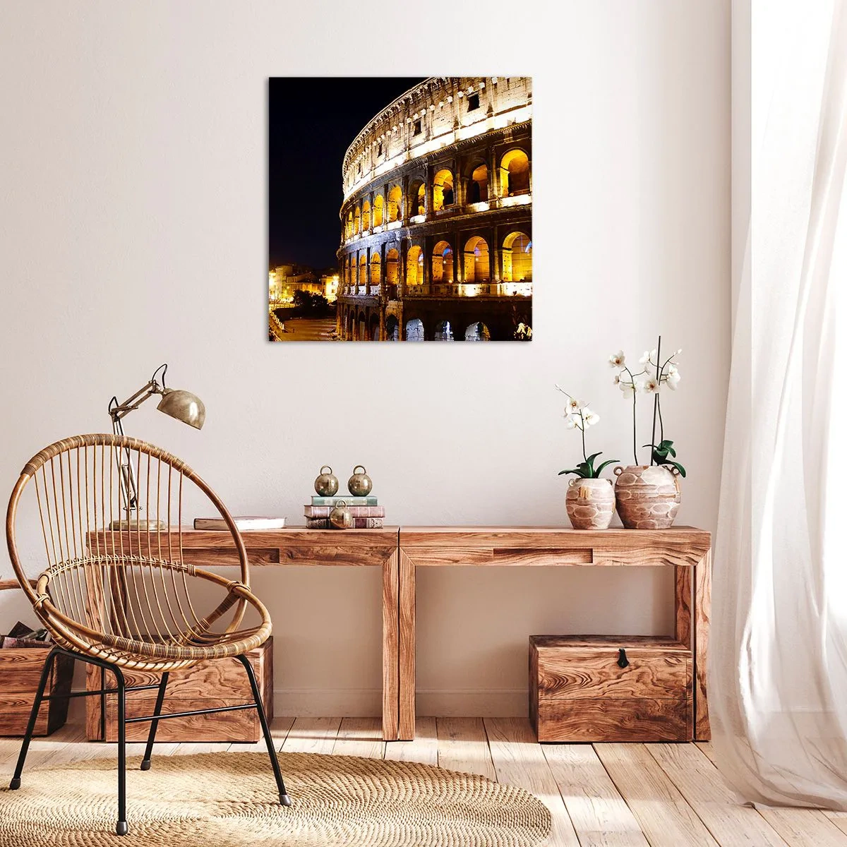 Obraz na płótnie - Igrzyska czas zacząć - 50x50 cm