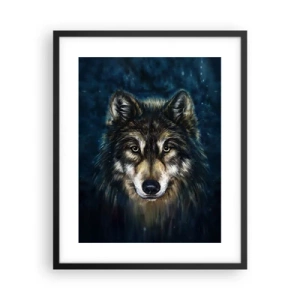 Plakat w czarnej ramie - Alfa? I omega - 40x50 cm