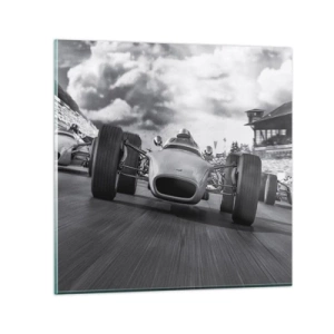 Obraz na szkle - Jest moc! - 50x50 cm