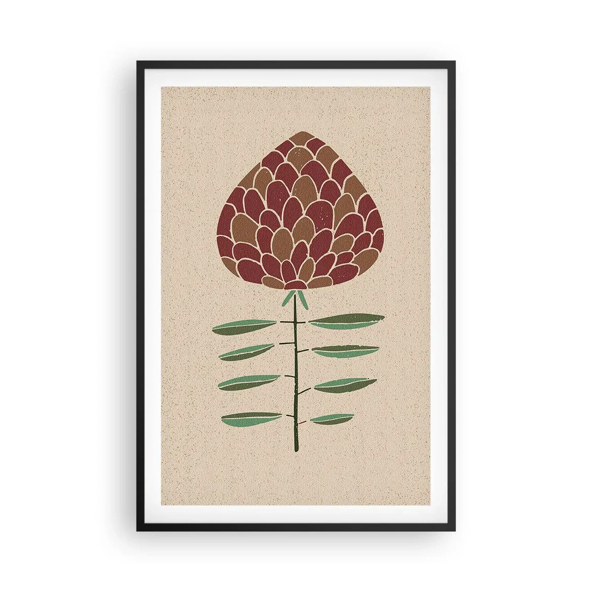 Plakat w czarnej ramie - Jak wielka szycha - 61x91 cm