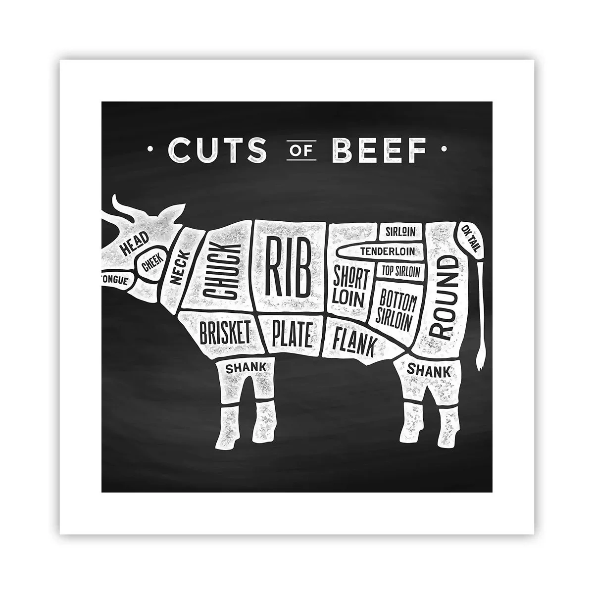 Plakat - Elementarz masarza - 40x40 cm