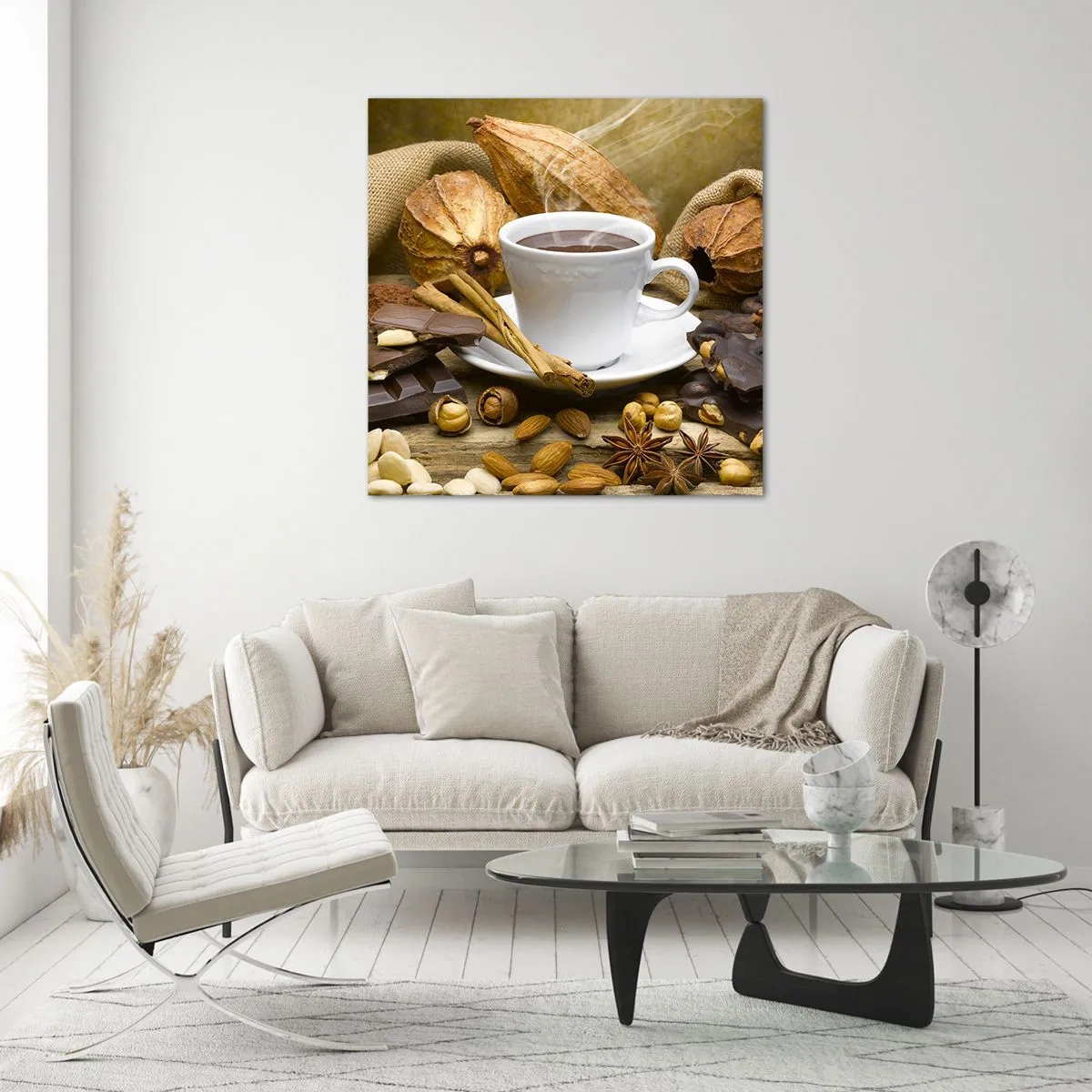 Obraz na szkle - Dla poszukiwaczy wrażeń - 60x60 cm