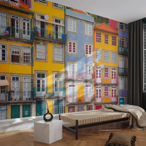 Fototapeta na wymiar Premium Sand - Barwy starego miasta - Miasto, Porto, Architektura