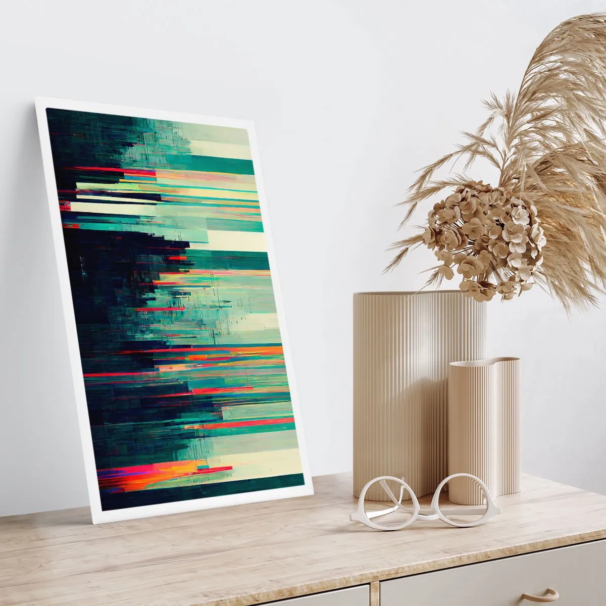 Plakat - Futurystyczne miasto - 70x100 cm