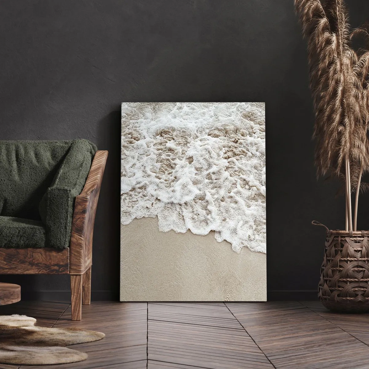 Obraz na płótnie - Zaraz wracam - 55x100 cm