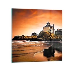 Obraz na szkle - Elegancja zachodniego wybrzeża - 70x70 cm