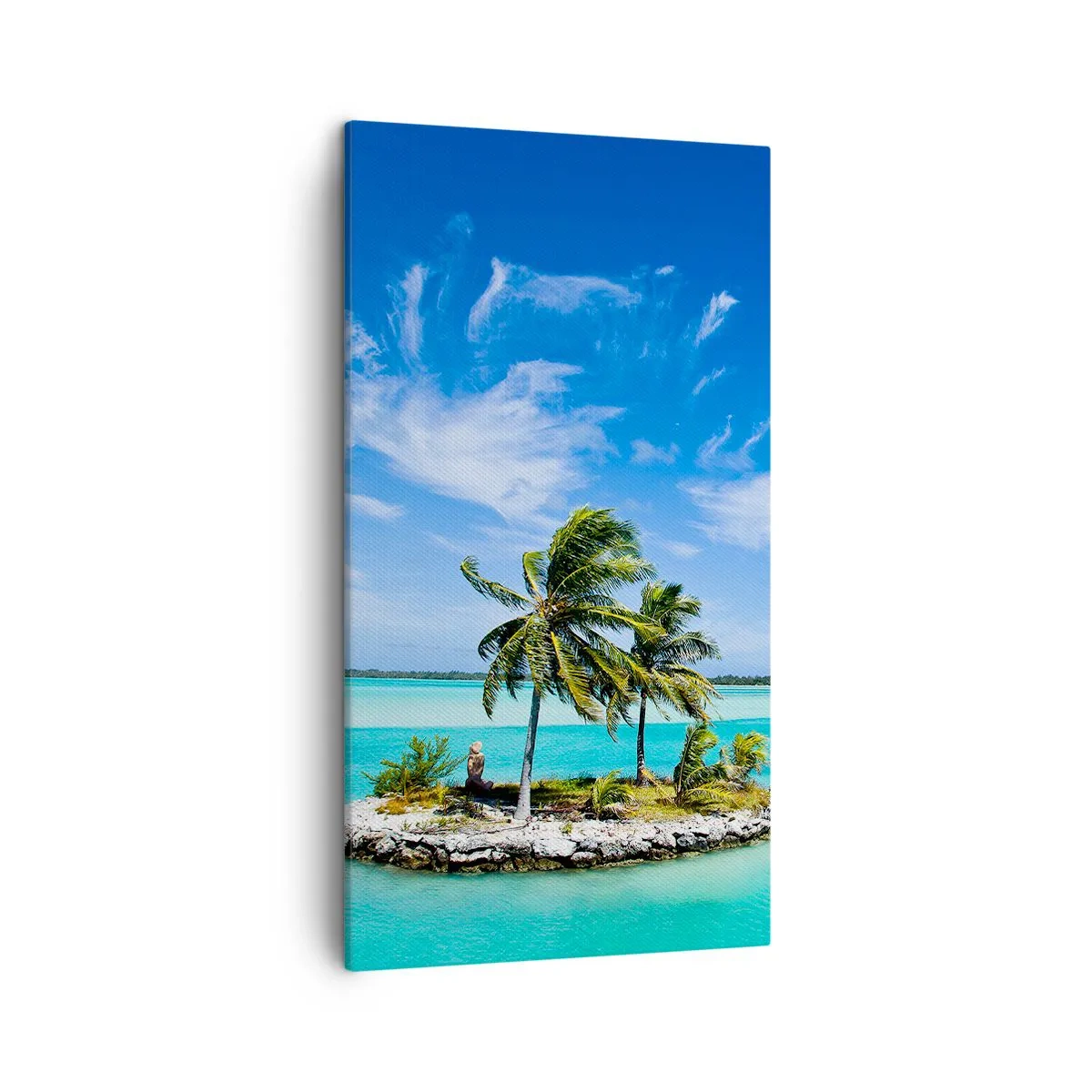 Obraz na płótnie - Raj na ziemi - 45x80 cm