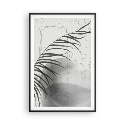 Plakat w czarnej ramie - Subtelna egzotyka natury - 61x91 cm