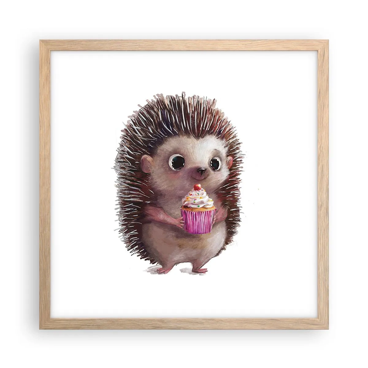Plakat w ramie jasny dąb - Święto jest co dzień - 40x40 cm