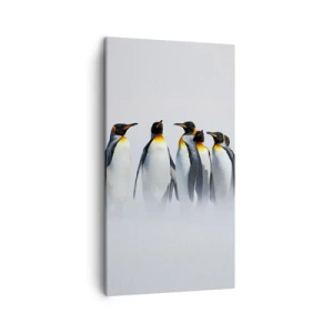 Obraz na płótnie - Spotkanie w wieczorowych strojach - 45x80 cm