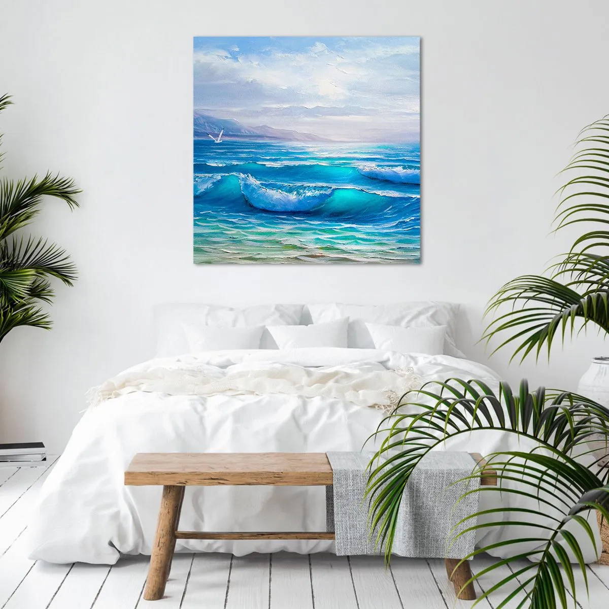 Obraz na płótnie - Niesie ukojenie - 60x60 cm