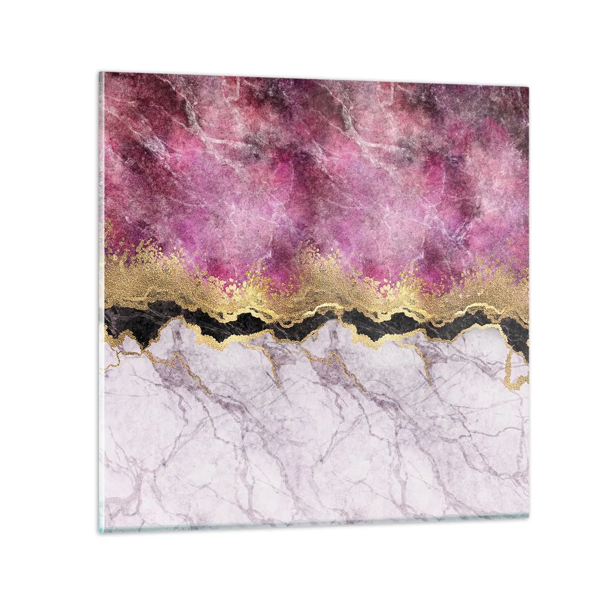 Obraz na szkle - Na granicy - 50x50 cm