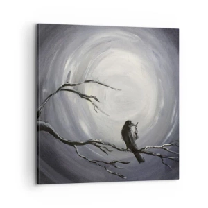 Obraz na płótnie - Klucz do tajemnicy nocy - 60x60 cm