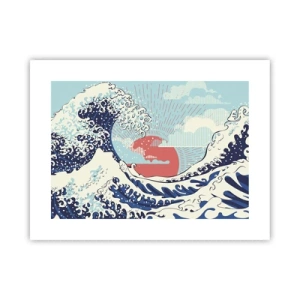 Plakat - Z japońskich inspiracji - 40x30 cm