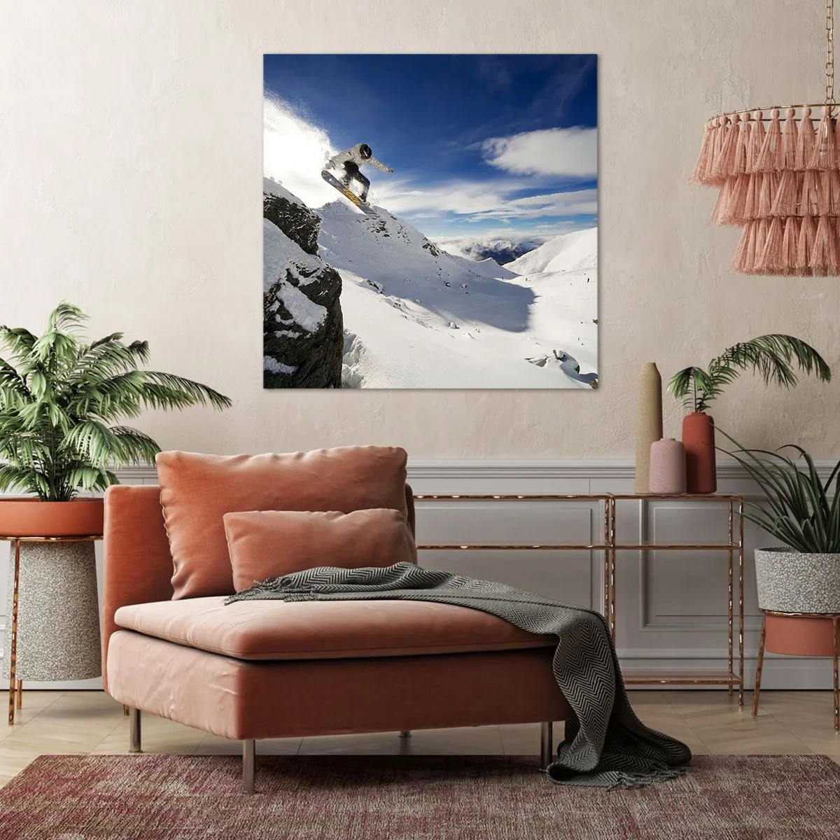 Obraz na płótnie - Wolność bez granic - 60x60 cm